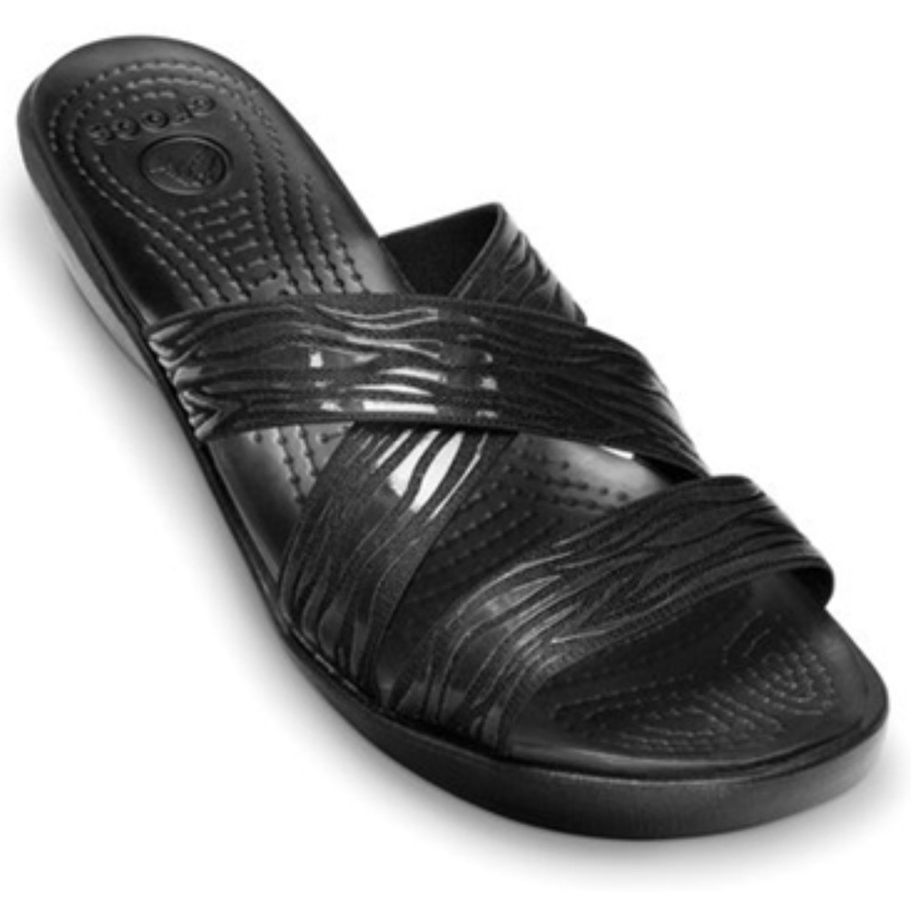 Crocs Molalla II Wedge Sandals Womens Size 11 Strappy Comfort Capsule Croslite